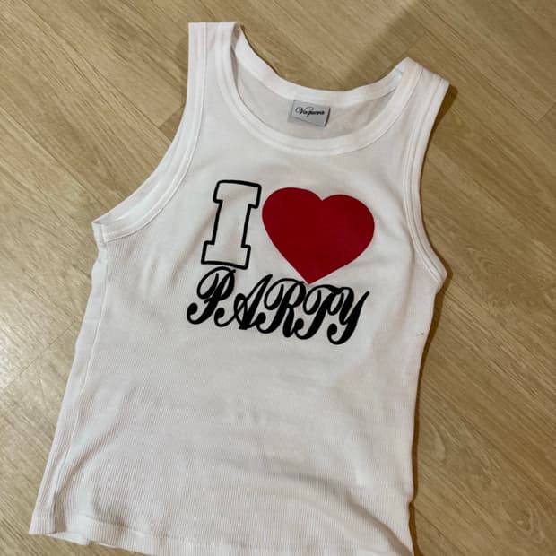 바퀘라 i love party 나시 