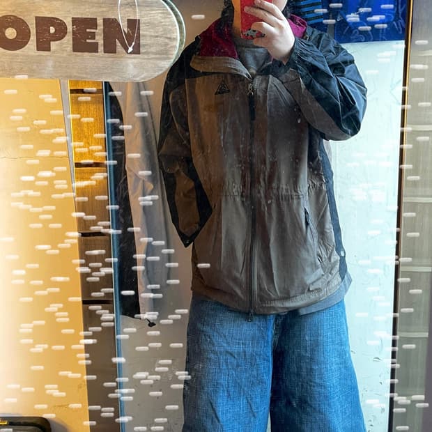 90s 나이키 acg 대대장 올드스쿨 고프코어 트랙자켓 바람막이 XL