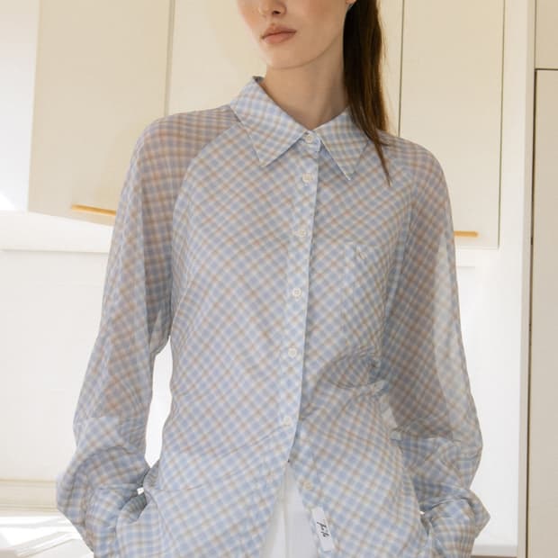 더티스 BLUEBERRY TART CHECK SHIRT