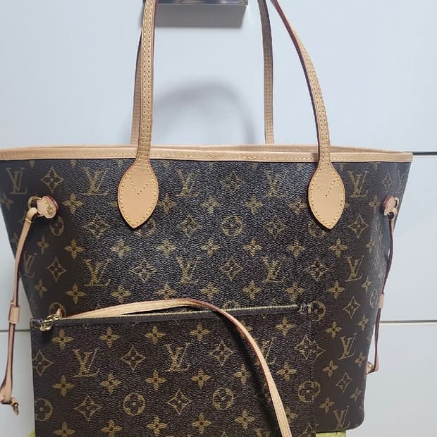 S급 정품) 루이비통 네버풀 MM 모노그램 풀박스