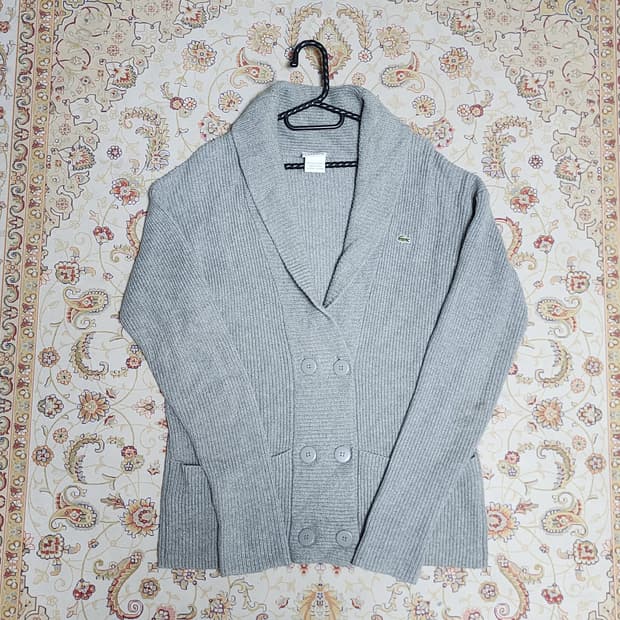 라코스테 울&코튼 여성 가디건
95