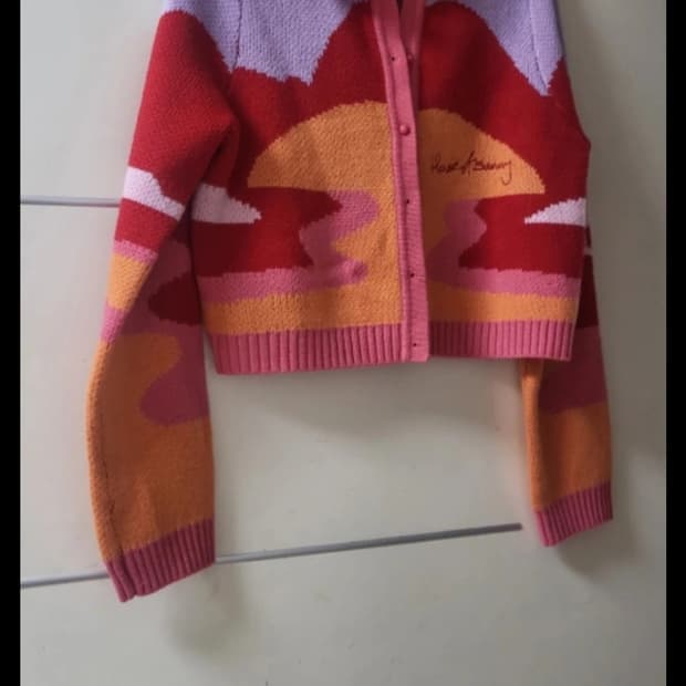 하우스오브써니 트리퍼 니트 가디건