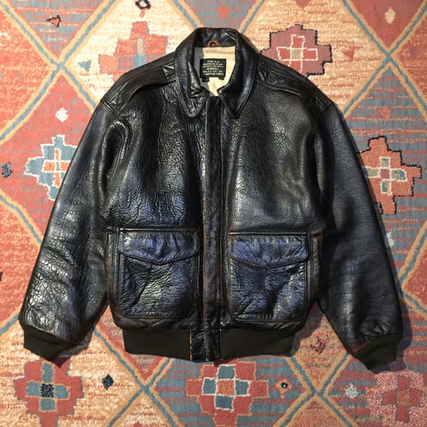 90‘s 아비렉스 a-2 레더자켓