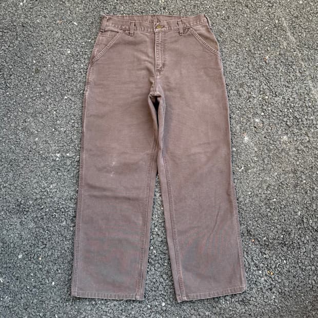 빈티지 칼하트 B11 DKB 싱글니 카펜터 팬츠