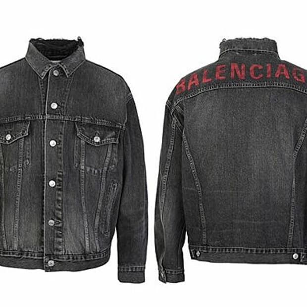 발렌시아가 데님 자켓