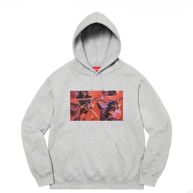 슈프림 그렘린 후드 그레이 L