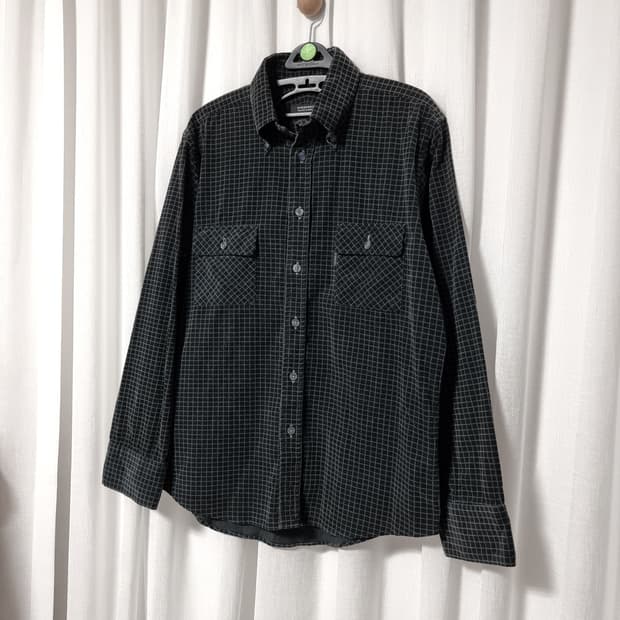 버버리 블랙라벨 코듀로이 셔츠 (표기3)