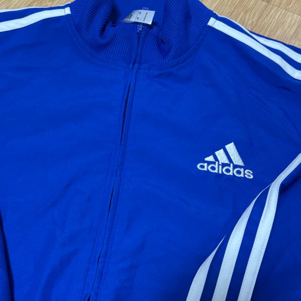 아디다스 바람막이 블루
