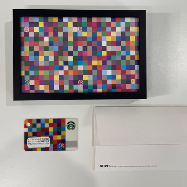 프라그먼트 x UE x 스타벅스 2008-09fw 아트 포토 카드 세트