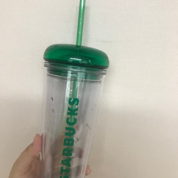 스타벅스 그린 워터마크 폼 콜드컵 473ml