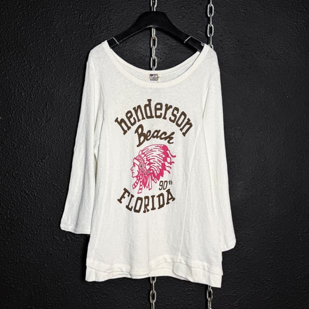 Indian Print Sleeve T-Shirt