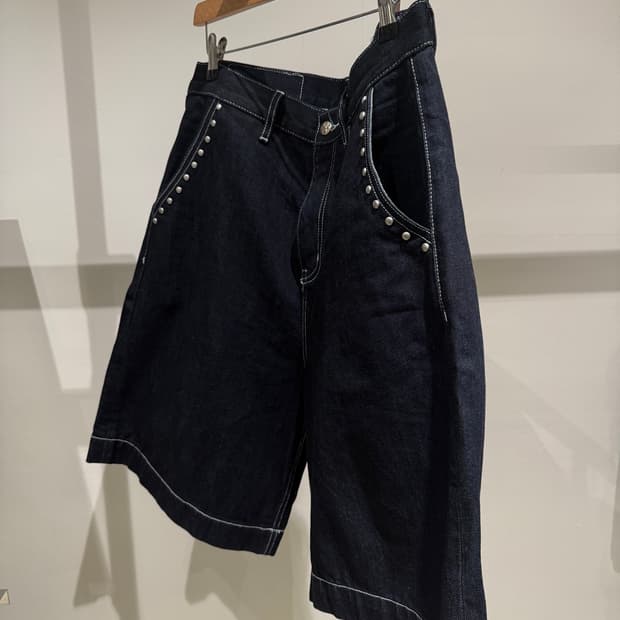 반디더핑크 데님 쇼츠 L사이즈