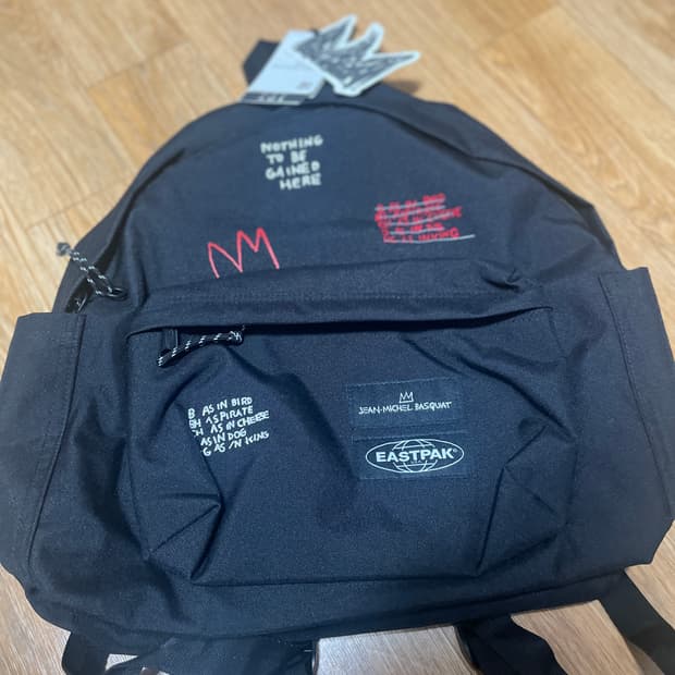 이스트팩 X 바스키아 콜라보 데이백팩(새상품)