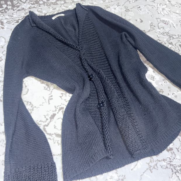 니트 가디건