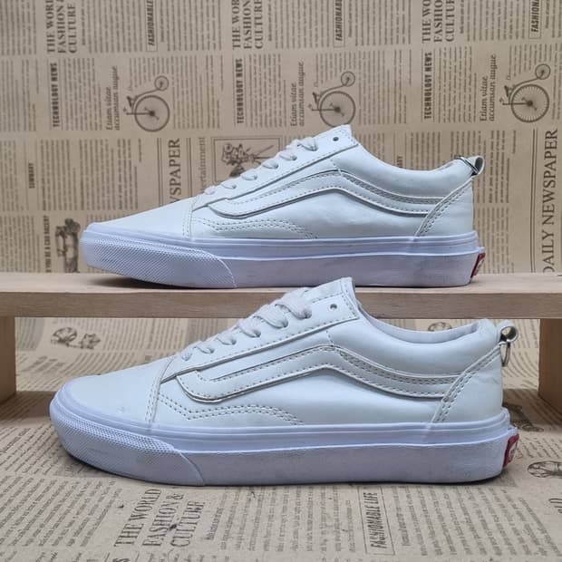 반스 올드스쿨 레더 여성스니커즈225