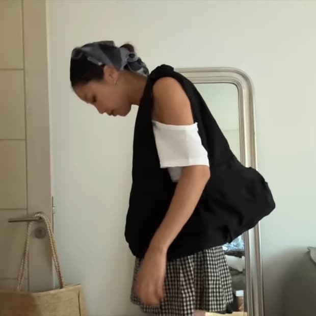 Empty 엠프티 wed 웨드 리본 백