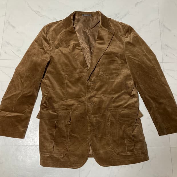 90s 아이리쉬 세터 코듀로이 블레이저 100-105