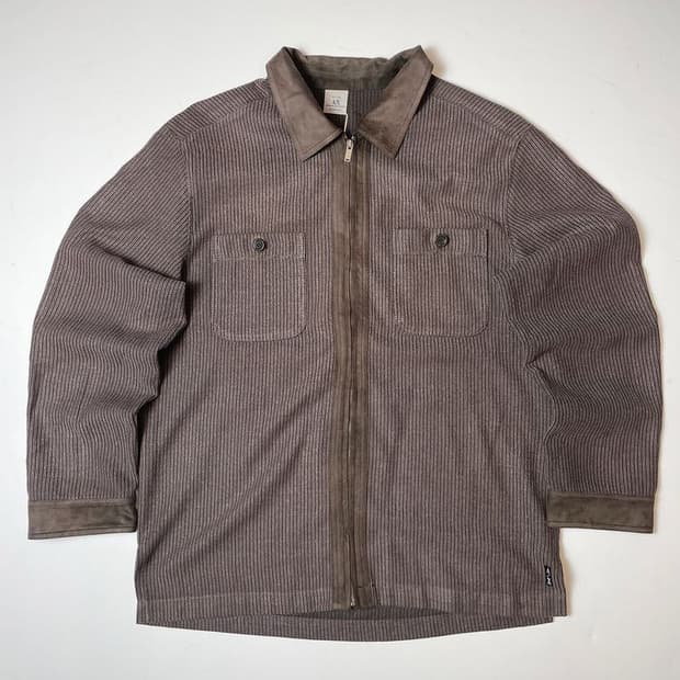 아르마니 익스체인지 투 포켓 니트 자켓 PN9456