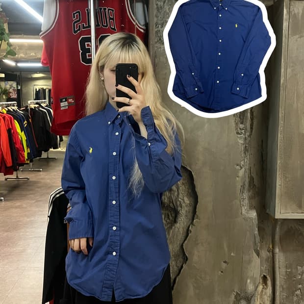 폴로 랄프로렌 셔츠 네이비  #csz1914 