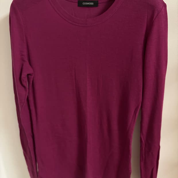 cosmoss SOFT COLOR OVERLAY TEE 마젠타 티셔츠