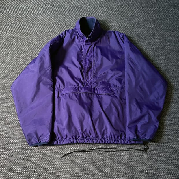 90s GAP 올드갭 리버시블 나일론 플리스 풀오버 (105-110)