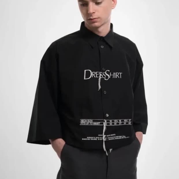 더블렛 크롭셔츠