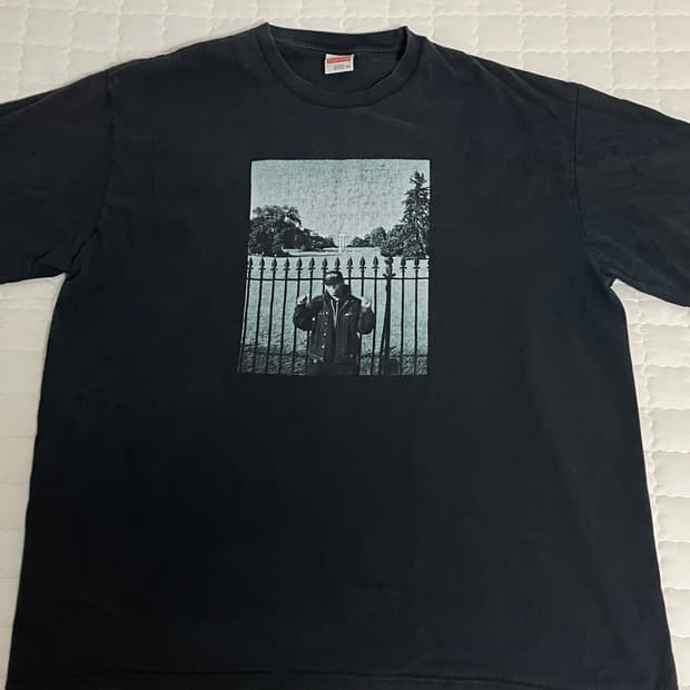 슈프림 언더커버 퍼블릭에너미 반팔티셔츠 XL