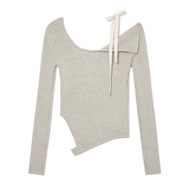 GLOWNY 글로니 아이사 니트 오트밀