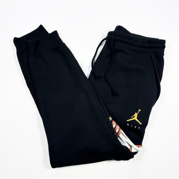 나이키 조던 NBA 와이드 스웻 조거팬츠 블랙 XL