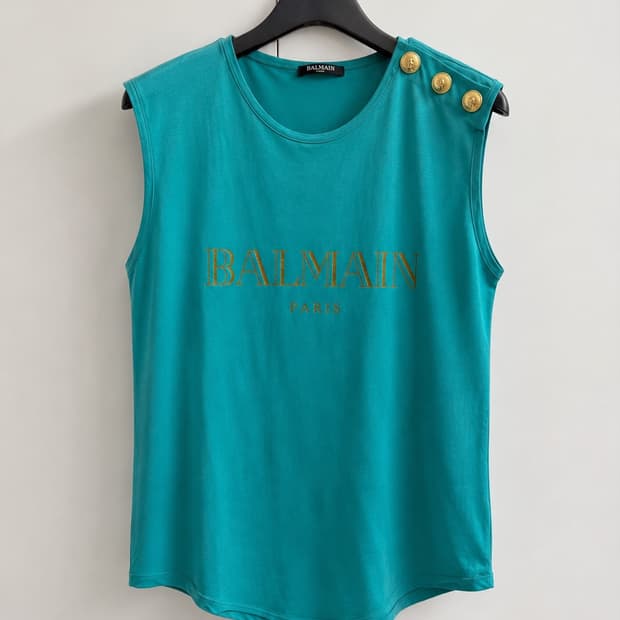 Balmain Paris Tank Top Mint 38