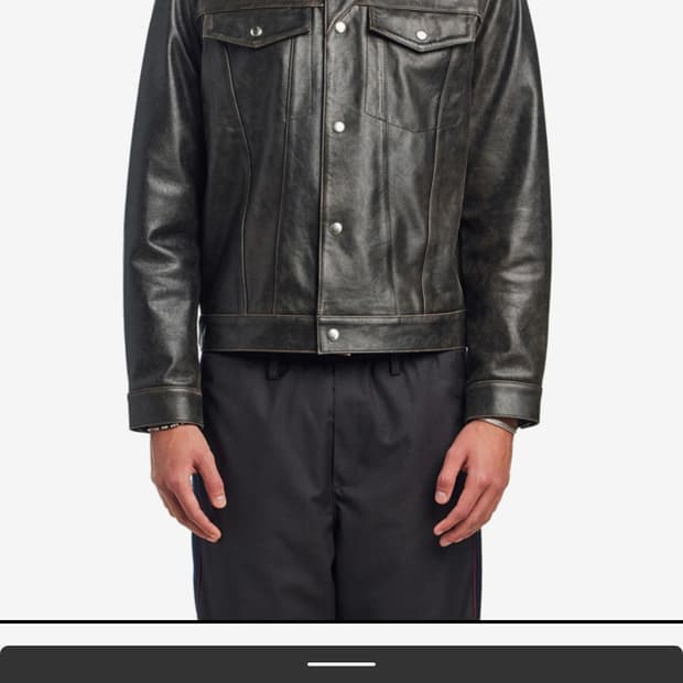 [S] 노스타시 레더자켓 구합니다