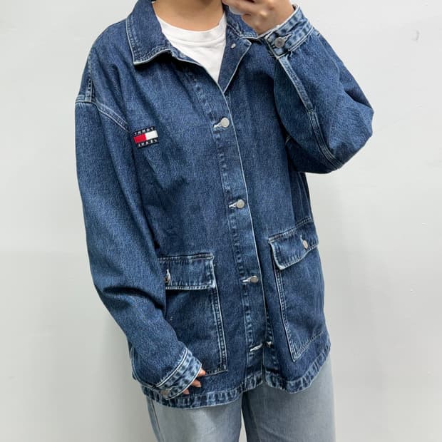 [L] 타미진스 데님 워크자켓
