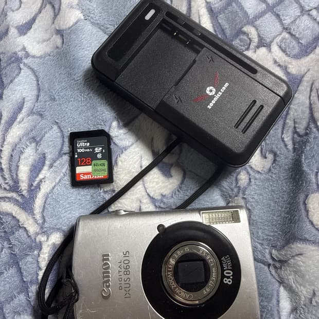 캐논 익서스 860 is 디카 디지털 카메라