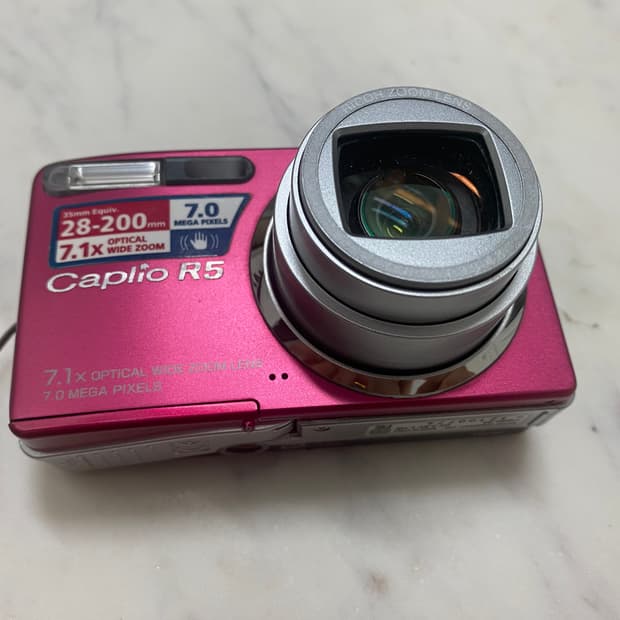 리코 Caplio R5 빈티지 디지털카메라