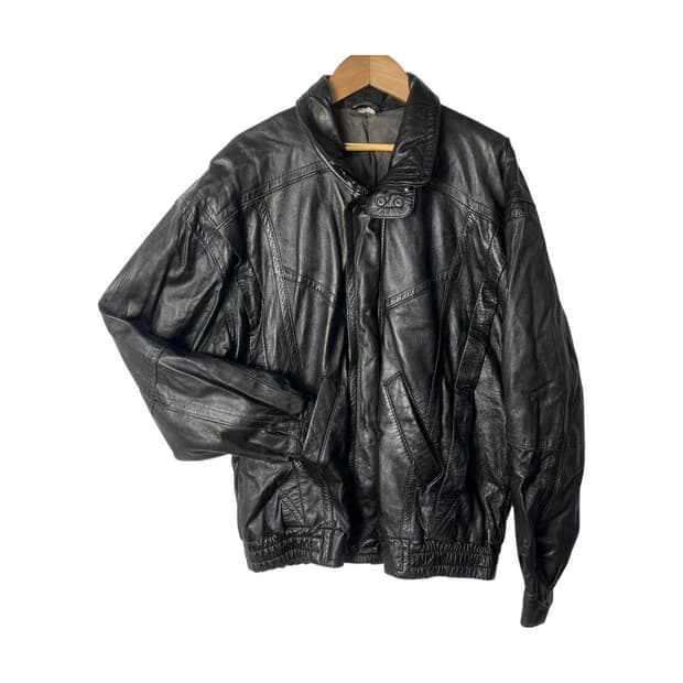 [JPN] 빈티지 나파레더 봄버자켓