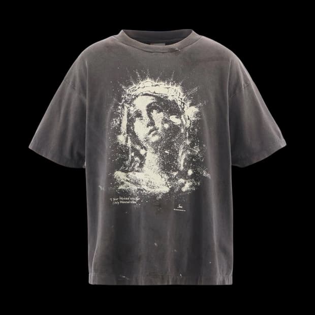 세인트미카엘 마리아 티셔츠 L