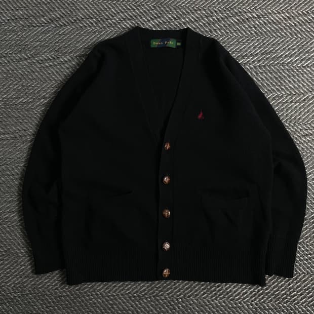 빈폴 미니멀 램스울 가디건o 3872