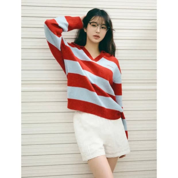 장원영 로라로라 레이스 프릴 쇼츠 바지