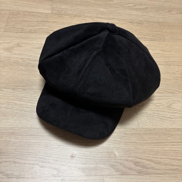 Black Newsboy Cap 뉴스보이캡
