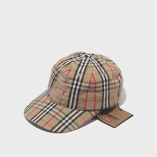 SUPREME X BURBERRY head wear