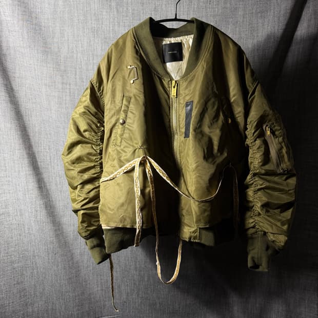 16AW 언더커버 로브도킹 MA-1 봄버자켓