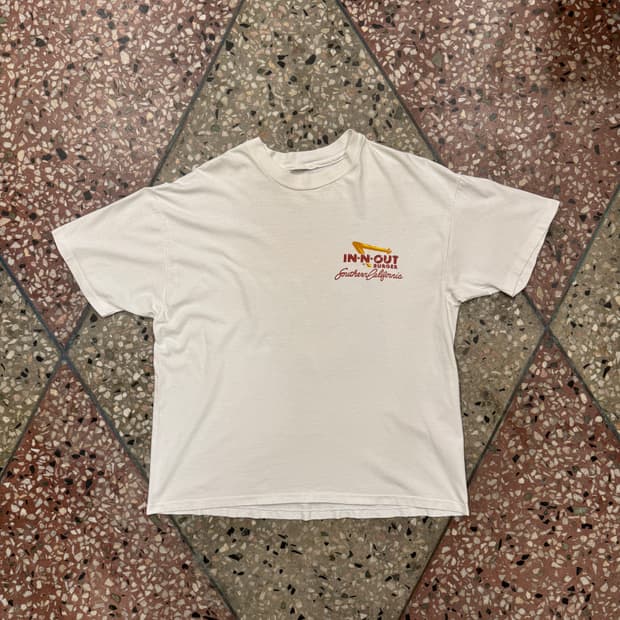 90s 인앤아웃 티셔츠 (XL)