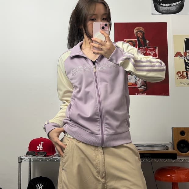 아디다스 00s 큐빅 트랙탑 져지