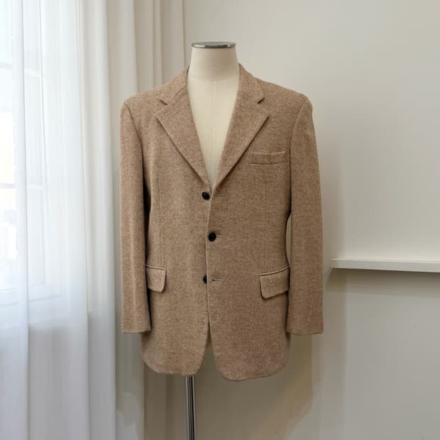 켄 컬렉션 울 트위드 3B 자켓