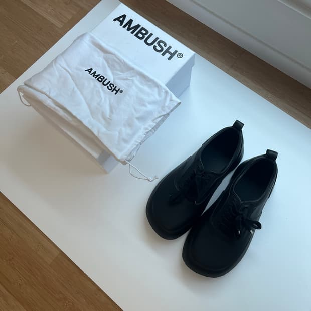 AMBUSH 고무러버 스니커즈 42