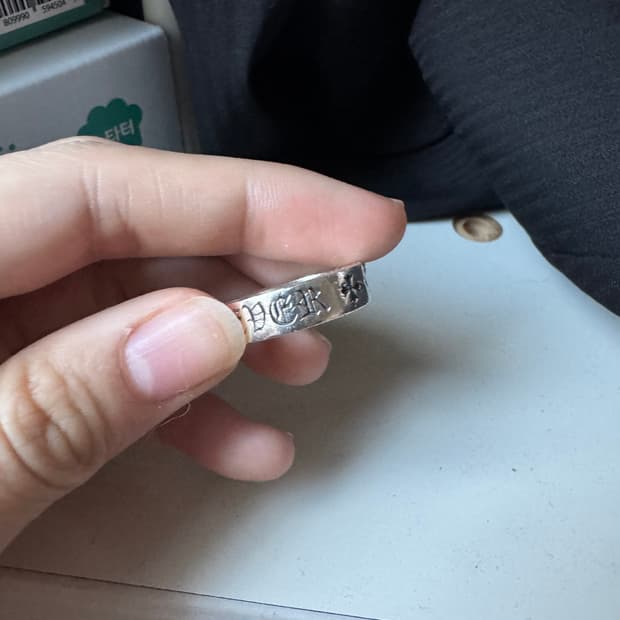 크롬하츠 스페이서 포에버링 6mm 실버 반지