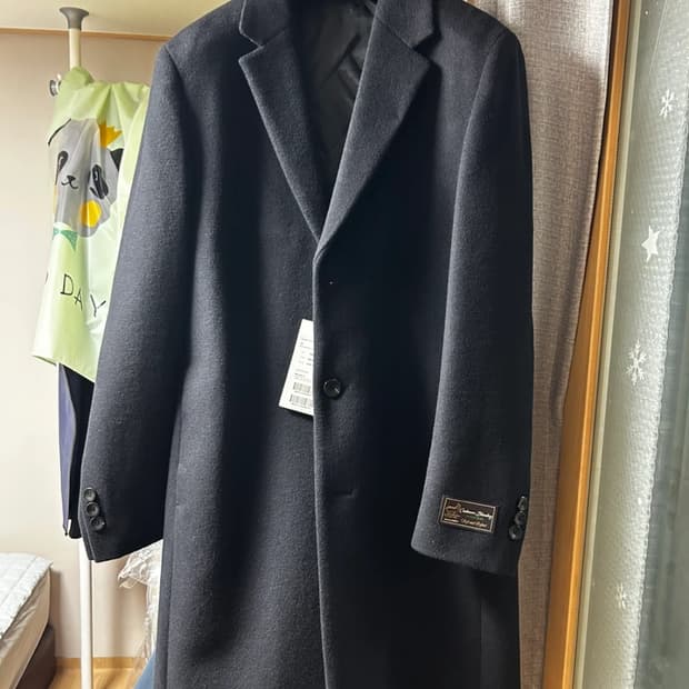지오지아 남성 다크네이비 코트 판매합니다.