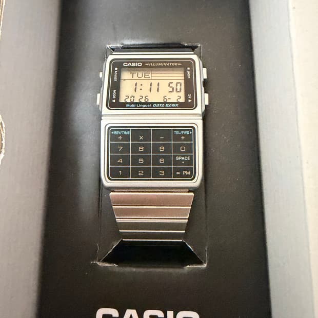 카시오 데이터뱅크 DBC-611