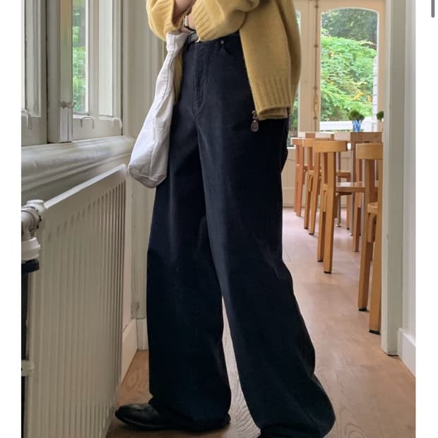 vergamot 베르가못 코듀로이 바지