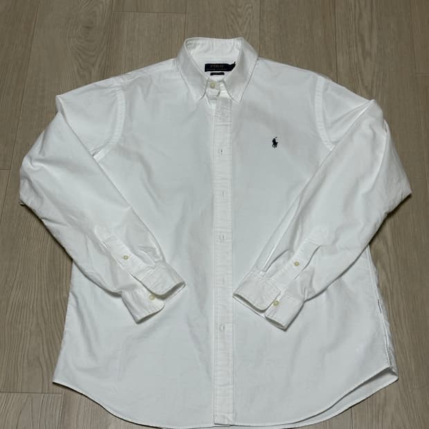 폴로 클래식핏 가먼트 다이 옥스포드 셔츠